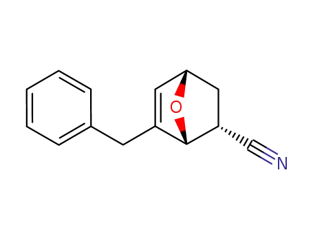 6-benzyl-7-oxabicyclo<2.2.1>hept-5-ene-2-endo-carbonitrile