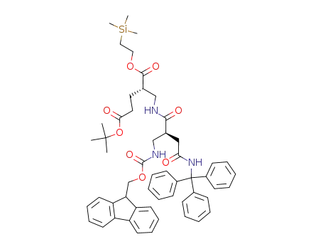 Fmoc-(S)β<sup>2</sup>hAsn(Trt)-(S)β<sup>2</sup>hGlu(O-t-Bu)-OTMSE