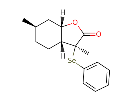 (3S,6R,7aS,8S)-3,6-dimethyl-3-phenylseleno-2(3H)-benzofuranone