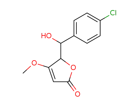 2(5H)-Furanone, 5-[(4-chlorophenyl)hydroxymethyl]-4-methoxy-