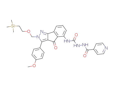 C<sub>30</sub>H<sub>32</sub>N<sub>6</sub>O<sub>5</sub>Si
