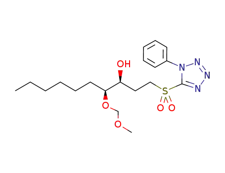 (3S,4S)-4-(methoxymethoxy)-1-(1-phenyl-1H-tetrazole-5-sulfonyl)decan-3-ol