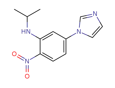 N-(5-imidazol-1-yl-2-nitrophenyl)isopropylamine