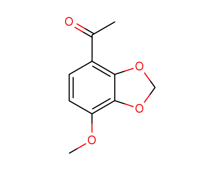 Molecular Structure of 23731-69-3 (Ethanone, 1-(7-methoxy-1,3-benzodioxol-4-yl)-)