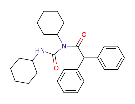 N-cyclohexyl-N-[(cyclohexylamino)carbonyl]-diphenylacetamide