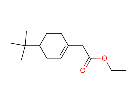 1-Cyclohexene-1-acetic acid, 4-(1,1-dimethylethyl)-, ethyl ester