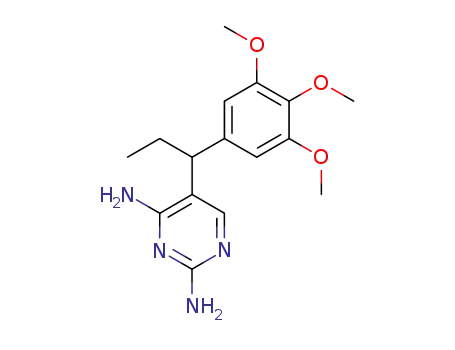5-[1-(3,4,5-trimethoxy-phenyl)-propyl]-pyrimidine-2,4-diamine