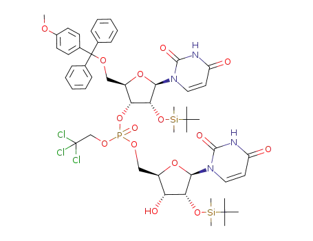 C<sub>52</sub>H<sub>68</sub>Cl<sub>3</sub>N<sub>4</sub>O<sub>15</sub>PSi<sub>2</sub>