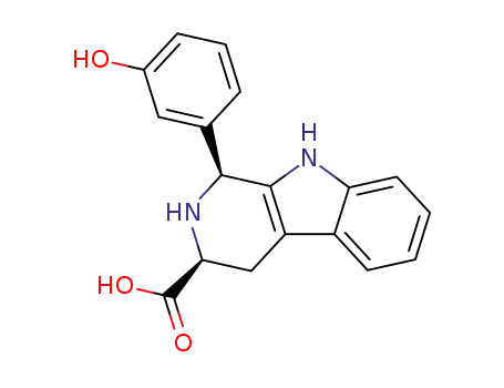 (1S,3S)-1-(3-hydroxyphenyl)-2,3,4,9-tetrahydro-1H-β-carboline-3-carboxylic acid