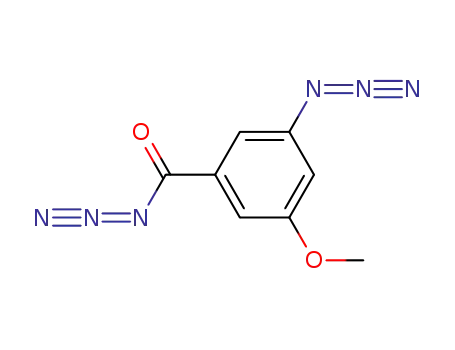 Benzoyl azide, 3-azido-5-methoxy-
