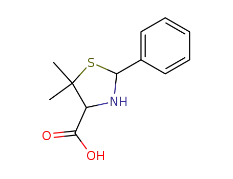 Molecular Structure of 56614-75-6 (S-Benzyl-L-Penicillamine)