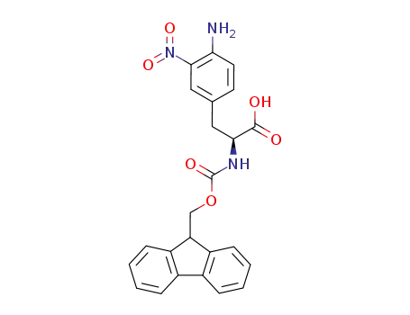Fmoc-Phe(4-NH<sub>2</sub>-3-NO<sub>2</sub>)-OH