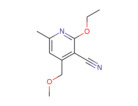3-Pyridinecarbonitrile,2-ethoxy-4-(methoxymethyl)-6-methyl-(9CI)