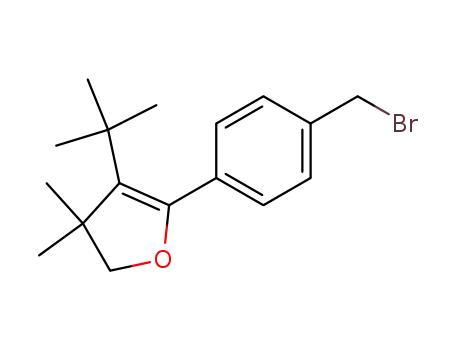 4-tert-butyl-5-[4-(bromomethyl)phenyl]-3,3-dimethyl-2,3-dihydrofuran