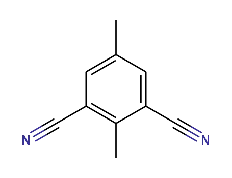 Molecular Structure of 107170-81-0 (3,5-DICYANOMETHYL TOLUENE)