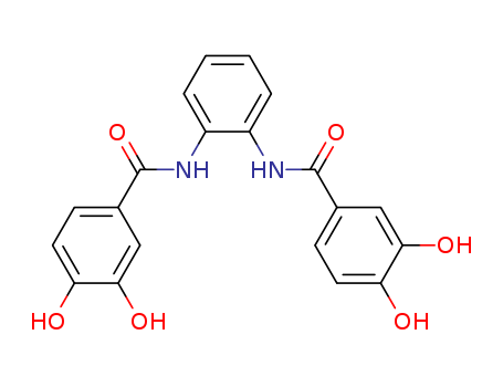 Molecular Structure of 194469-86-8 (Benzamide, N,N'-1,2-phenylenebis[3,4-dihydroxy-)