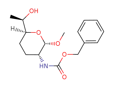 methyl 2-benzyloxycarbonylamino-2,3,4,7-tetradeoxy-α-D-ribo-heptopyranoside