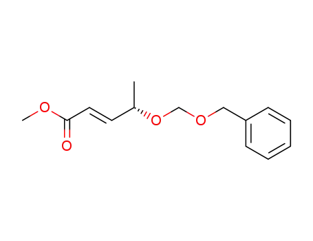 (E)-(4S)-4-benzyloxymethoxypent-2-enoic acid methyl ester