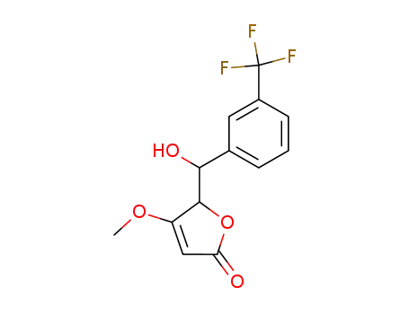 2(5H)-Furanone, 5-[hydroxy[3-(trifluoromethyl)phenyl]methyl]-4-methoxy-