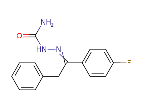 Hydrazinecarboxamide, 2-[1-(4-fluorophenyl)-2-phenylethylidene]-