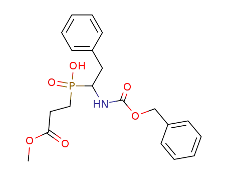 3-[(1-Benzyloxycarbonylamino-2-phenyl-ethyl)-hydroxy-phosphinoyl]-propionic acid methyl ester