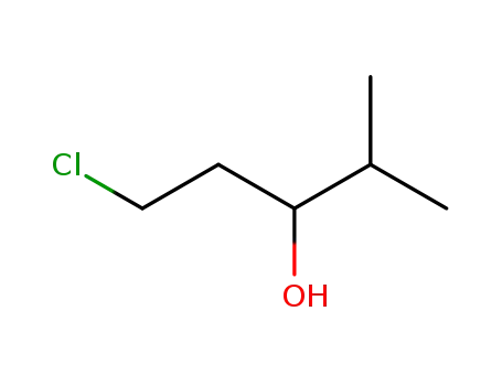 Molecular Structure of 89980-47-2 (3-Pentanol, 1-chloro-4-methyl-)