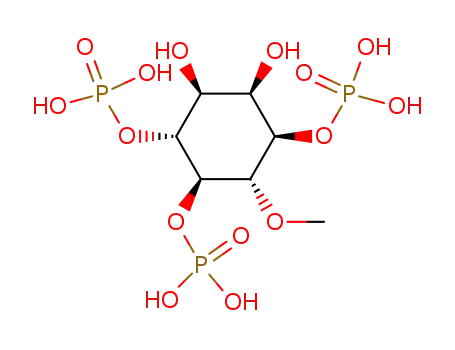 Molecular Structure of 117549-89-0 (DL-6-O-methyl-myo-inositol 1,4,5-trisphosphate)