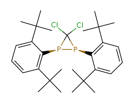 (1R,2S)-3,3-Dichloro-1,2-bis-(2,6-di-tert-butyl-phenyl)-diphosphirane