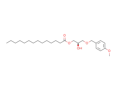 Tetradecanoic acid (R)-2-hydroxy-3-(4-methoxy-benzyloxy)-propyl ester