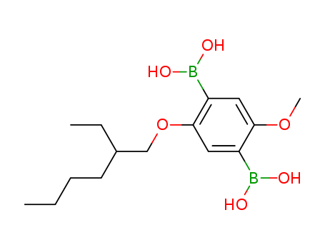 1-methoxy-4-(2-ethylhexyloxy)benzene-2,5-diboronic acid