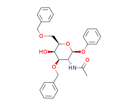 phenyl 2-acetamido-3,6-di-O-benzyl-2-deoxy-β-D-galactopyranoside