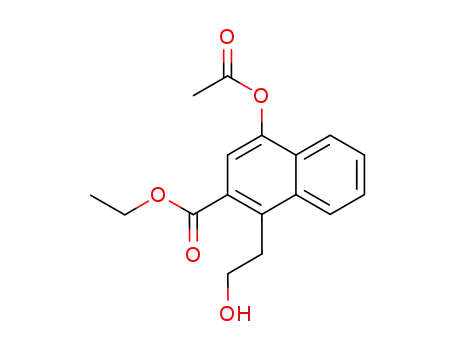 2-[4-acetoxy-2-ethoxycarbonylnaphthalen-1-yl]ethanol