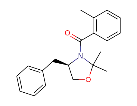 (4R)-2,2-dimethyl-3-o-toluoyl-4-benzyloxazolidine