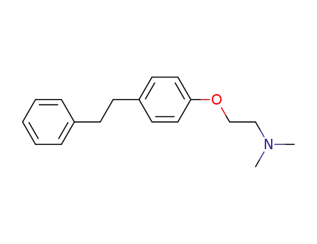 (2-bibenzyl-4-yloxy-ethyl)-dimethyl-amine