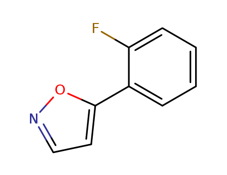 Isoxazole, 5-(2-fluorophenyl)- (9CI)