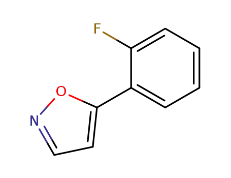 Isoxazole, 5-(2-fluorophenyl)- (9CI)