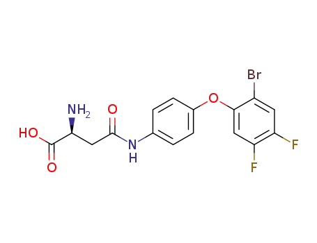 N-[4-(2-Bromo-4,5-difluorophenoxy)phenyl]-L-asparagine