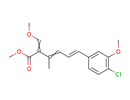 Methyl (2E,3E,5E)-6-(4-chloro-3-methoxyphenyl)-2-(methoxymethylidene)-3-methylhexa-3,5-dienoate