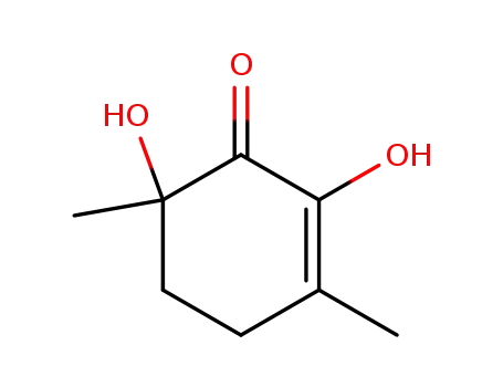 2-Cyclohexen-1-one, 2,6-dihydroxy-3,6-dimethyl- (9CI)