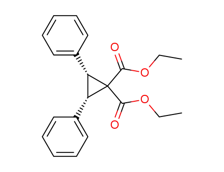 diethyl cis-2-phenyl-3-phenylcyclopropane 1,1-dicarboxylate