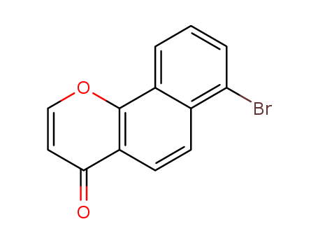 4H-Naphtho[1,2-b]pyran-4-one, 7-broMo-