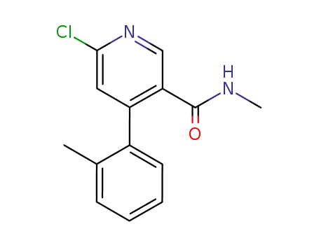 6- 클로로 -N- 메틸 -4-O- 톨릴-니코 티나 미드