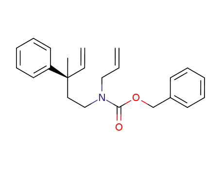 allyl-(3-methyl-3-phenyl-pent-4-enyl)-carbamic acid benzyl ester