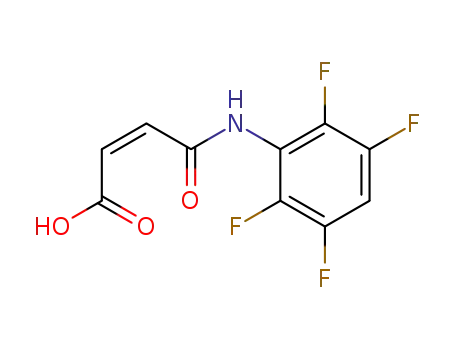 2-Butenoic acid, 4-oxo-4-[(2,3,5,6-tetrafluorophenyl)amino]-, (2Z)-