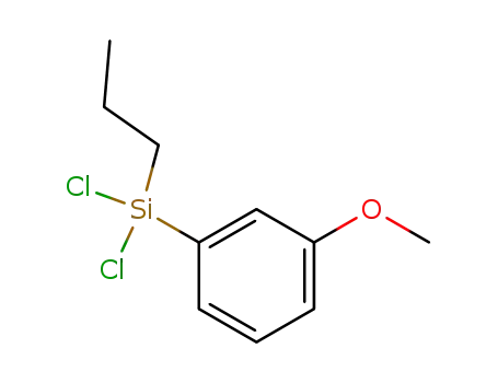 Molecular Structure of 142344-35-2 (Silane, dichloro(3-methoxyphenyl)propyl-)