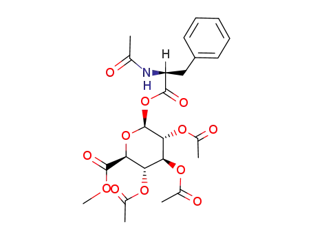 methyl 2,3,4-tri-O-acetyl-1-O-(N-acetyl-L-phenylalanyl)-β-D-glucopyranuronate