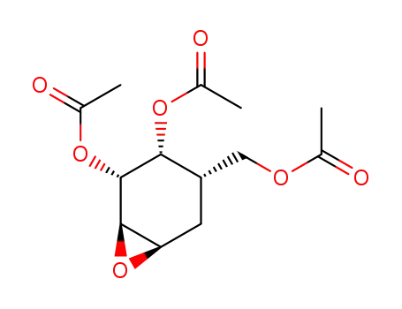 DL-(1,2/3,4,5)-3,4-diacetoxy-5-acetoxymethyl-1,2-epoxycyclohexane