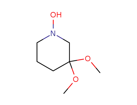 Piperidine, 1-hydroxy-3,3-dimethoxy-