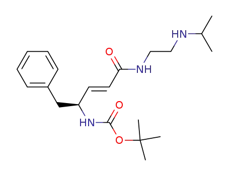 [(E)-(S)-1-benzyl-3-(2-isopropylamino-ethylcarbamoyl)-allyl]-carbamic acid tert-butyl ester