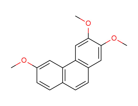 Molecular Structure of 56261-33-7 (Phenanthrene, 2,3,6-trimethoxy-)